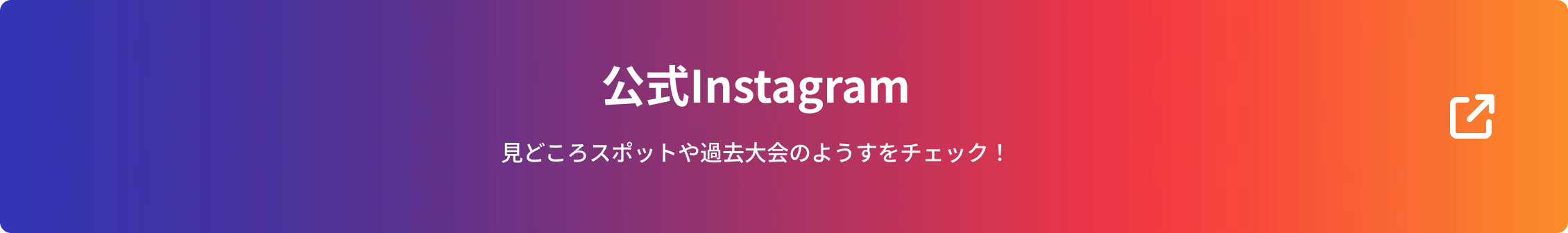 公式Instagram／見どころスポットや過去大会のようすをチェック！（外部リンク）